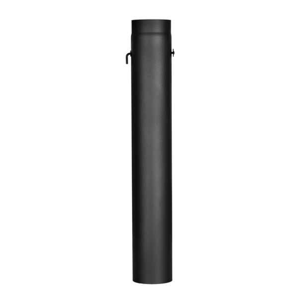 Trubka kouřová s klapkou 145/1000/1,5mm